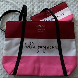Kate Spade NY / Clinique NWT Tote Bag and pouch